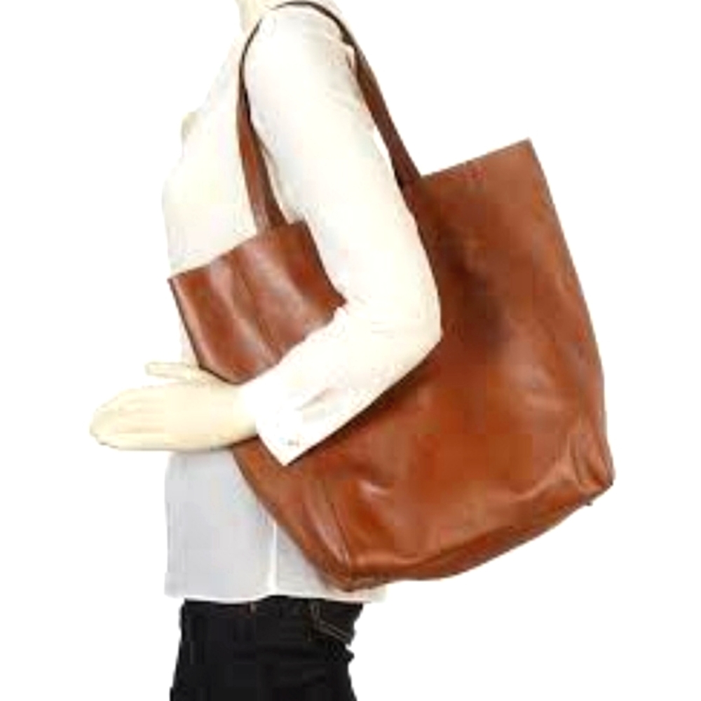 Banana Republic Ashbury Leather Tote Bag